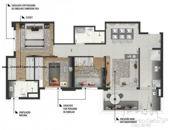 Imagem Apartamento com 3 Quartos à Venda, 66 m² em Indianópolis - São Paulo Imagem Apartamento com 3 Quartos à Venda, 66 m² em Indianópolis - São Paulo