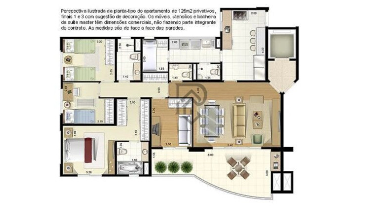 Imagem Apartamento com 3 Quartos à Venda, 127 m² em Moema - São Paulo