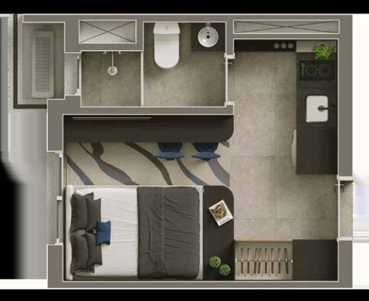 Imagem Apartamento com 1 Quarto à Venda, 55 m² em Vila Olímpia - São Paulo Imagem Apartamento com 1 Quarto à Venda, 55 m² em Vila Olímpia - São Paulo