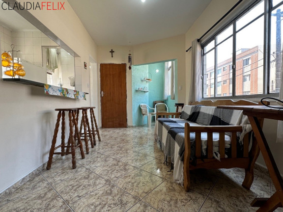 Imagem Imóvel com 1 Quarto à Venda, 37 m² em Guilhermina - Praia Grande