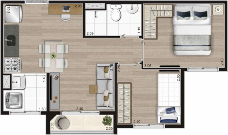 Imagem Apartamento com 2 Quartos à Venda, 37 m² em Freguesia Do ó - São Paulo Imagem Apartamento com 2 Quartos à Venda, 37 m² em Freguesia Do ó - São Paulo