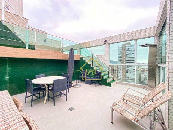 Imagem Cobertura com 3 Quartos à Venda, 244 m² em Gonzaga - Santos Imagem Cobertura com 3 Quartos à Venda, 244 m² em Gonzaga - Santos