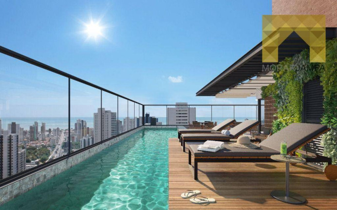 Imagem Studio com 1 Quarto à Venda, 24 m² em Miramar - João Pessoa