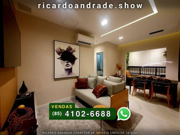 Imagem Apartamento com 2 Quartos à Venda, 54 m² em Cocó - Fortaleza Imagem Apartamento com 2 Quartos à Venda, 54 m² em Cocó - Fortaleza