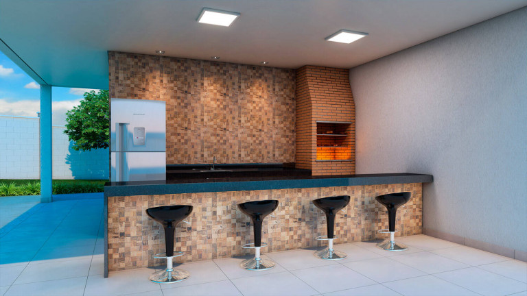 Imagem Apartamento com 2 Quartos à Venda, 44 m² em Vila Bressani - Paulínia
