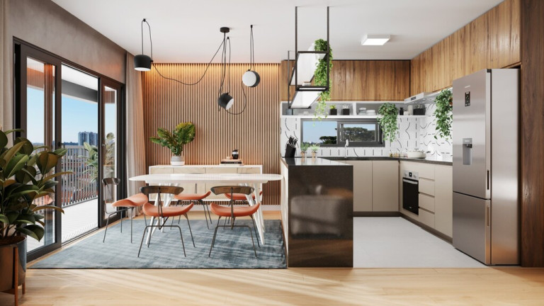 Imagem Apartamento com 1 Quarto à Venda, 30 m² em Bacacheri - Curitiba