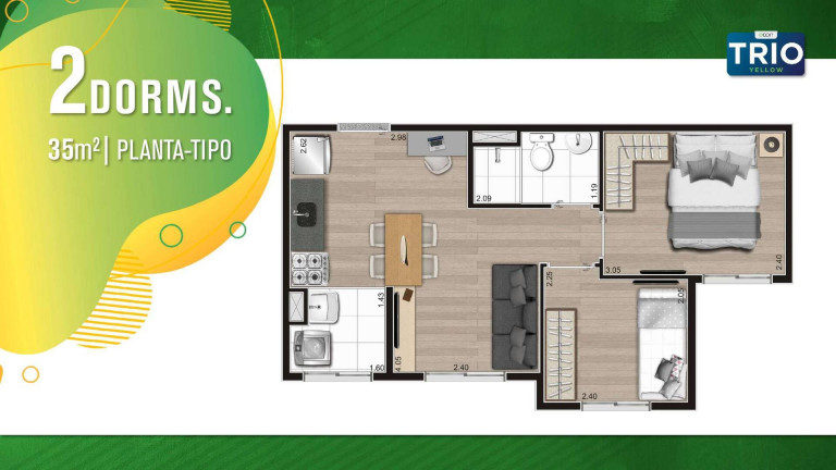 Imagem Apartamento com 2 Quartos à Venda, em Brasilandia - São Paulo Imagem Apartamento com 2 Quartos à Venda, em Brasilandia - São Paulo