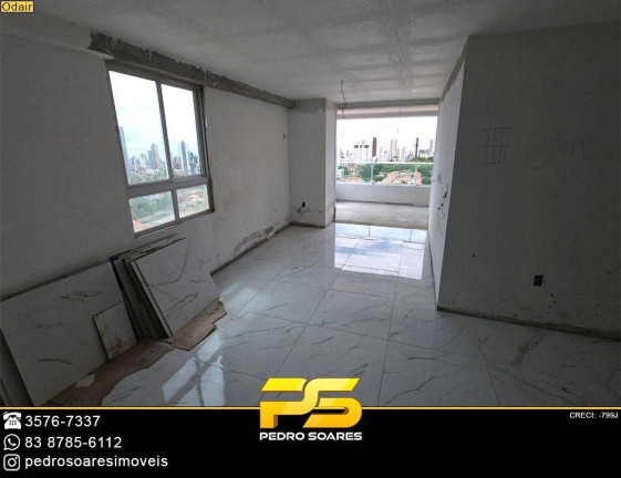 Imagem Apartamento com 3 Quartos à Venda, 110 m² em Brisamar - João Pessoa