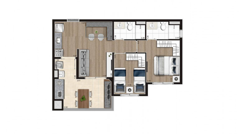 Imagem Apartamento com 2 Quartos à Venda, em Vila Maria - São Paulo Imagem Apartamento com 2 Quartos à Venda, em Vila Maria - São Paulo
