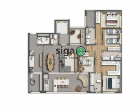 Imagem Apartamento com 4 Quartos à Venda, 147 m² em Vila Clementino - São Paulo Imagem Apartamento com 4 Quartos à Venda, 147 m² em Vila Clementino - São Paulo