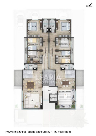 Imagem Apartamento com 3 Quartos à Venda, 93 m² em Jardim Perola Do Atlântico - Itapoá