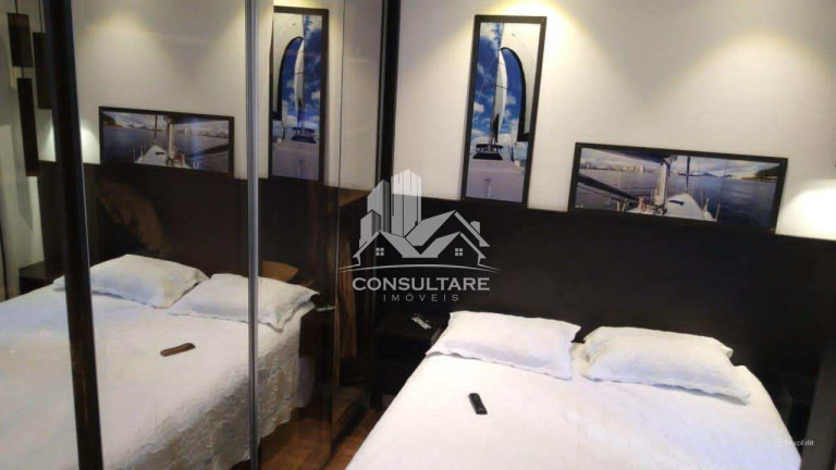 Imagem Flat com 1 Quarto para Alugar, 69 m² em Itararé - São Vicente Imagem Flat com 1 Quarto para Alugar, 69 m² em Itararé - São Vicente