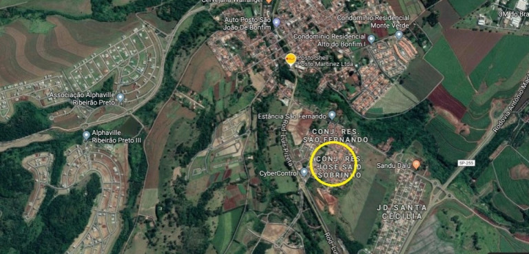 Terreno à Venda, 184 m² em Bonfim Paulista - Recanto Das Flores - Ribeirão Preto