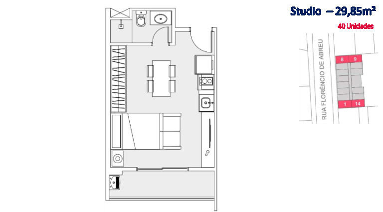 Imagem Apartamento com 1 Quarto à Venda, 54 m² em Centro - São Paulo Imagem Apartamento com 1 Quarto à Venda, 54 m² em Centro - São Paulo