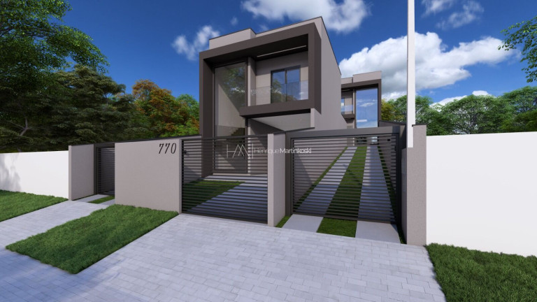 Imagem Casa com 3 Quartos à Venda, 110 m² em Xaxim - Curitiba Imagem Casa com 3 Quartos à Venda, 110 m² em Xaxim - Curitiba