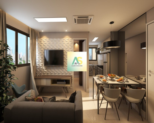Imagem Imóvel com 1 Quarto à Venda, 33 m² em Graças - Recife