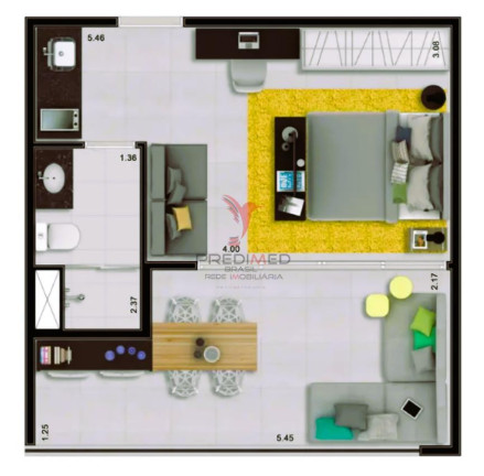 Imagem Imóvel com 1 Quarto à Venda, 33 m² em Vila Buarque - São Paulo Imagem Imóvel com 1 Quarto à Venda, 33 m² em Vila Buarque - São Paulo