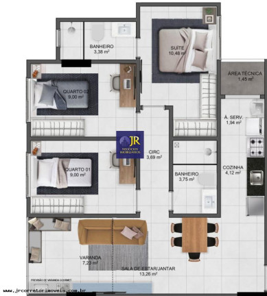 Imagem Imóvel com 2 Quartos à Venda, 64 m² em Praia De Itaparica - Vila Velha Imagem Imóvel com 2 Quartos à Venda, 64 m² em Praia De Itaparica - Vila Velha