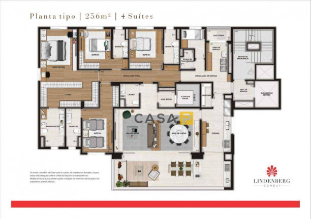 Imagem Apartamento com 3 Quartos à Venda, 256 m² em Cambuí - Campinas