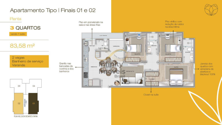 Imagem Apartamento com 3 Quartos à Venda, 83 m² em Cidade Nova - Belo Horizonte Imagem Apartamento com 3 Quartos à Venda, 83 m² em Cidade Nova - Belo Horizonte