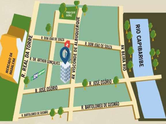 Imagem Apartamento com 2 Quartos à Venda, 45 m² em Madalena - Recife