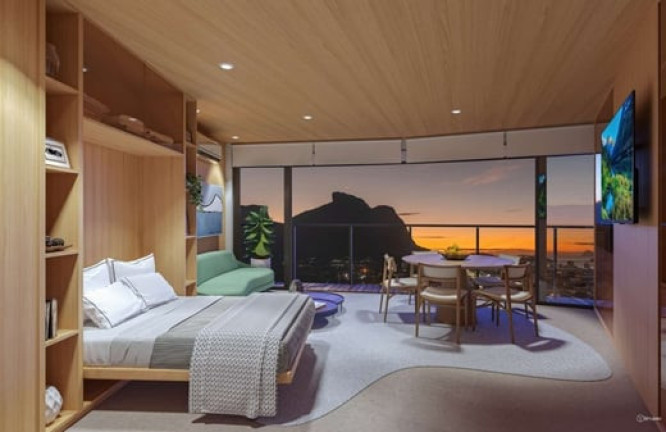 Imagem Cobertura com 1 Quarto à Venda, 80 m² em Barra Da Tijuca - Rio De Janeiro