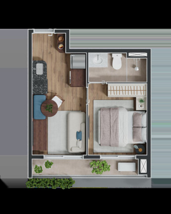 Imagem Imóvel com 2 Quartos à Venda, 31 m² em Pinheiros - São Paulo