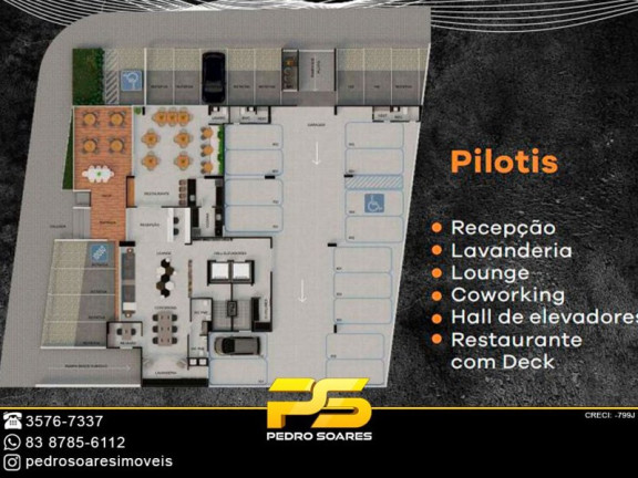Imagem Apartamento com 2 Quartos à Venda, 50 m² em Manaíra - João Pessoa Imagem Apartamento com 2 Quartos à Venda, 50 m² em Manaíra - João Pessoa