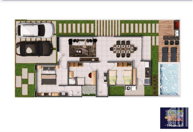 Imagem Casa com 3 Quartos à Venda, 89 m² em Gurupi - Teresina