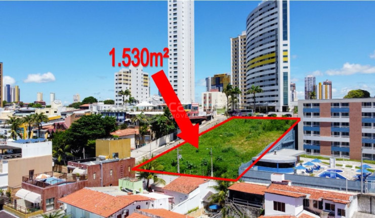 Terreno à Venda, 1.530 m² em Ponta Negra - Natal