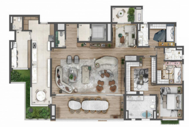 Imagem Apartamento com 4 Quartos à Venda, 252 m² em Moema - São Paulo