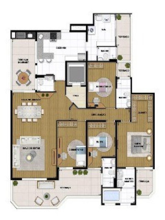 Imagem Apartamento com 3 Quartos à Venda, 197 m² em Rudge Ramos - São Bernardo Do Campo Imagem Apartamento com 3 Quartos à Venda, 197 m² em Rudge Ramos - São Bernardo Do Campo
