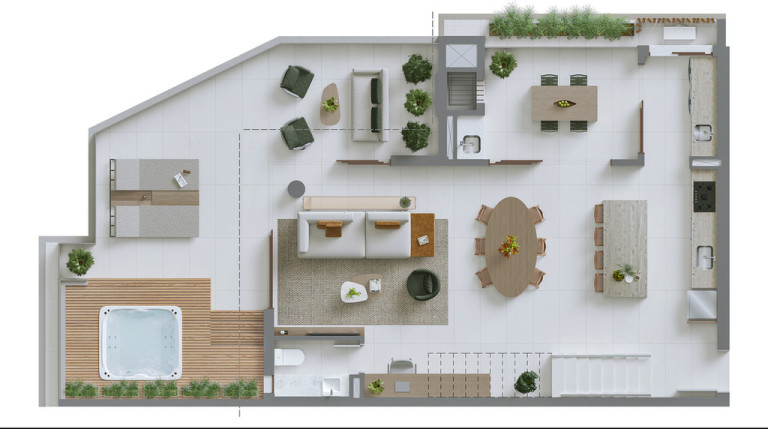 Imagem Apartamento com 2 Quartos à Venda, 86 m² em Mercês - Curitiba Imagem Apartamento com 2 Quartos à Venda, 86 m² em Mercês - Curitiba