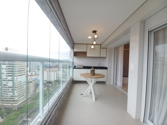Imagem Apartamento com 1 Quarto para Alugar, 66 m² em Boqueirão - Santos