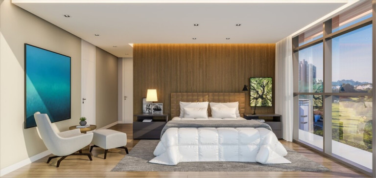 Apartamento com 3 Quartos à Venda, 190 m² em Cabral - Curitiba