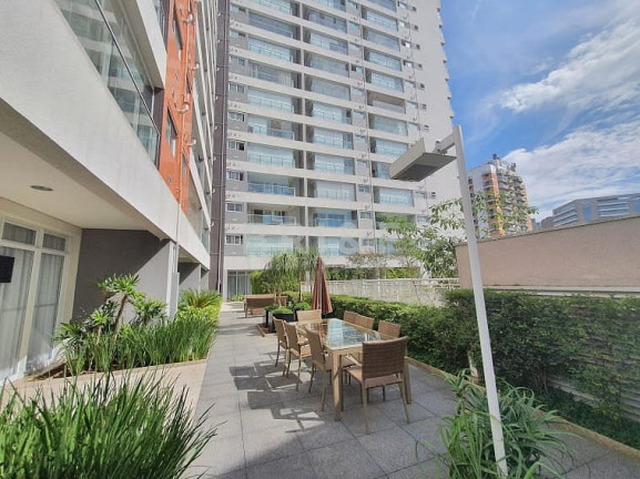 Imagem Apartamento com 1 Quarto para Alugar, 49 m² em Campo Belo - São Paulo Imagem Apartamento com 1 Quarto para Alugar, 49 m² em Campo Belo - São Paulo