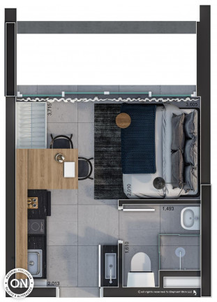 Imagem Studio com 1 Quarto à Venda, 16 m² em Jardim Paulista - São Paulo