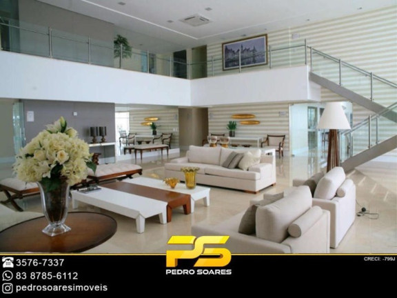 Imagem Apartamento com 4 Quartos à Venda, 510 m² em Altiplano Cabo Branco - João Pessoa