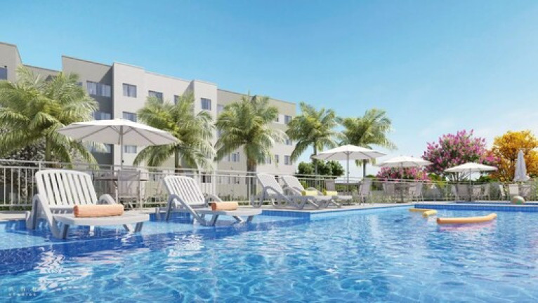 Imagem Apartamento com 2 Quartos à Venda, 41 m² em Cabuçu - Nova Iguaçu