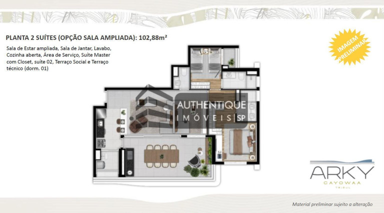 Imagem Apartamento com 3 Quartos à Venda, 102 m² em Perdizes - São Paulo