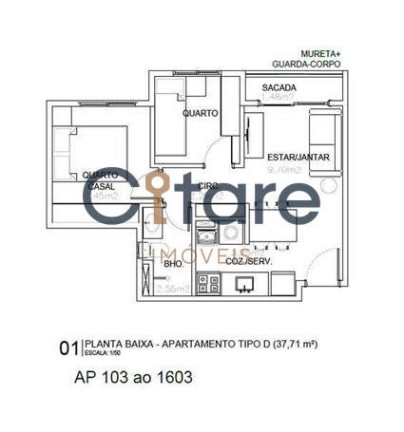 Imagem Apartamento com 2 Quartos à Venda,  em Dionisio Torres - Fortaleza