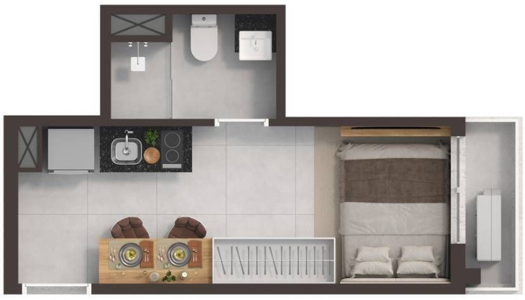 Imagem Apartamento com 1 Quarto à Venda, 24 m² em Vila Ipojuca - São Paulo Imagem Apartamento com 1 Quarto à Venda, 24 m² em Vila Ipojuca - São Paulo