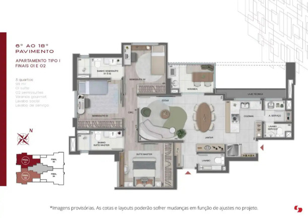 Imagem Apartamento com 4 Quartos à Venda, 157 m² em Savassi - Belo Horizonte