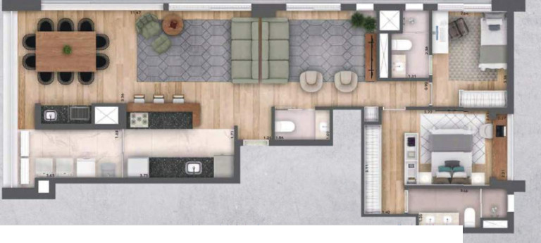 Imagem Apartamento com 3 Quartos à Venda, 119 m² em Perdizes - São Paulo