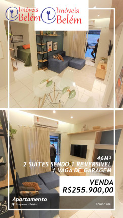 Imagem Apartamento com 2 Quartos à Venda, 46 m² em Coqueiro - Belém Imagem Apartamento com 2 Quartos à Venda, 46 m² em Coqueiro - Belém