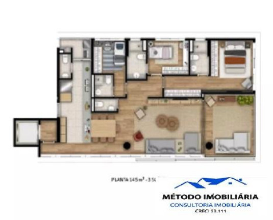 Imagem Imóvel com 3 Quartos à Venda, 145 m² em Jardins - São Paulo