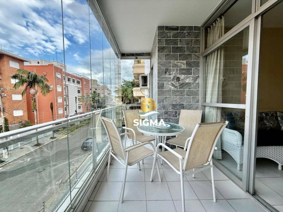 Apartamento com 3 Quartos à Venda, 90 m² em Enseada - Guarujá