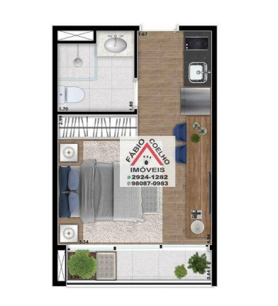 Imagem Kitnet com 1 Quarto à Venda, 22 m² em Vila Mariana - São Paulo Imagem Kitnet com 1 Quarto à Venda, 22 m² em Vila Mariana - São Paulo
