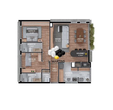 Imagem Apartamento com 2 Quartos à Venda, 90 m² em Carniel - Canela Imagem Apartamento com 2 Quartos à Venda, 90 m² em Carniel - Canela