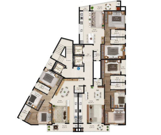Imagem Apartamento com 2 Quartos à Venda, 76 m² em Fazenda - Itajaí